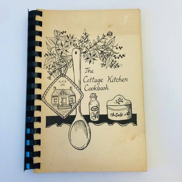 Vintage Cookbook "The Cottage Kitchen Cookbook Heritage Assn" Texas 1981 VTG - Picture 1 of 4